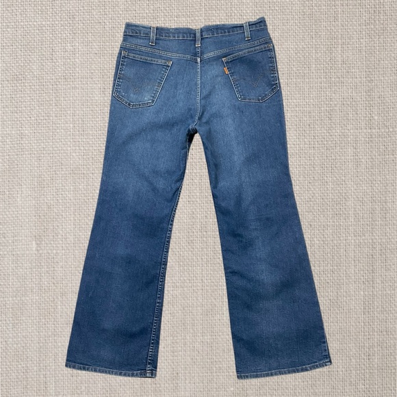 Vtg Levi’s 517 Bootcut Orange Tab Jeans Men’s 38x30 - 70s 80s - Picture 4 of 10